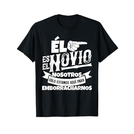 Despedida de soltero, set de camisetas, 3/3 Él es el novio Camiseta
