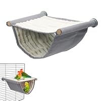 Miayical Vogel Hängematte Etagenbett, Winter Warm Vogelnest Haus, Vogelnest Höhlen Schlafplätze, Vogelhütte Hängendes Käfig Zelt, Wellensittich Spielzeug, Wellensittich Zubehör