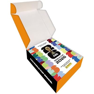 2026 FIFA World Cup Sticker Collection - Collectors Bundle - Hardcover Album + Tin with 50 Sticker Packs