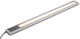 LICHT DISCOUNT LED Küchen Unterbauleuchte Lichtleiste Dimmbar warmweiß 850lm flach 90cm 12W Küchenbeleuchtung mit Sensor Unterschrankleuchte