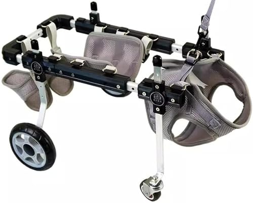 Fauteuil roulant pour chien à 4 roues grand et petit