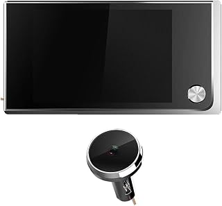 Enakshi HD LCD Video Smart Vision Camera Door Eye Viewer Wired Security Password, Photo Views Cam, Residential & Commercia... Price In India