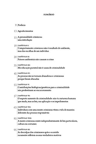 Mitos sobre criminalidade: a personalidade criminosa e seu tratamento