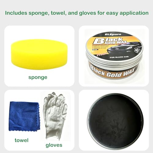 Black Gold Solid Carnauba Wax