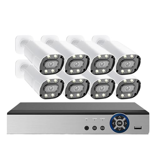 4K 8MP POE CCTV ZLeBJVXe 8CH z[rfIĎLbg 10CH NVR J[iCgrW O IP obgJZbg(3T)