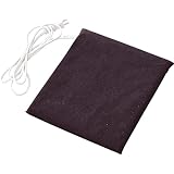 [山善] 電気あんか ソフト 省エネ 大判サイズ 足元マット 電気湯たんぽ カバー取り外し可能 ブラウン YDW-S207D