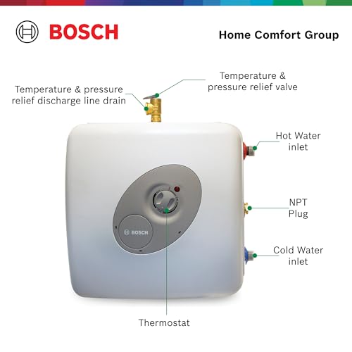 Bosch Electric Mini-Tank Water Heater Tronic 3000 T 7-Gallon (ES8) - Eliminate Time for Hot Water - Shelf, Wall or Floor Mounted by Bosch - Image 7
