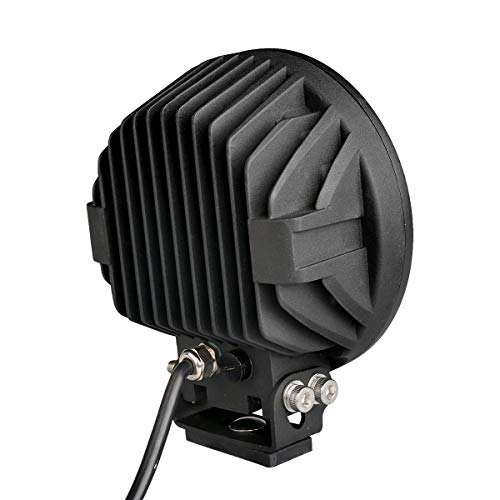 Lightronic 7 Inch Round 140W 6000K Nature Super Bright 8° Driving Beam Led Off-Road Auxiliary Fog & Driving Light, Ip69 Waterproof Rating, 1-Piece #TOP4