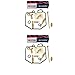 Produktbild 2X Keyster Vergaser-Reparatursatz KH-0448NF für Honda CB 400 N Euro CB400N