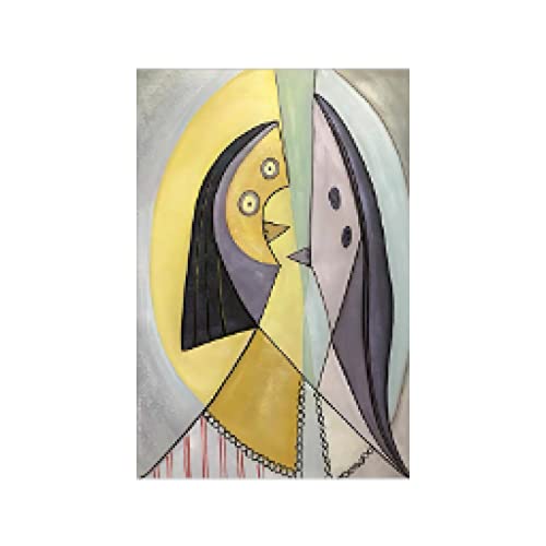 Affiche Picasso abstrait pour remplacer un tableau démodé dans votre salon 50x70