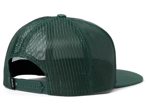 Image of RVCA Men's Trucker Hat, Adjustable Snapback Cap for Streetwear & Skating, Lightweight Breathable All-Day Comfort