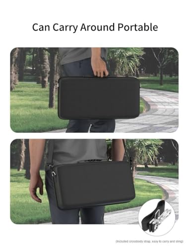 Miniatura 5 de Rokeblau Funda De Transporte De Almacenamiento Para Proyector Xgimi Mogo 3 Pro Y Powerbase, Funda Portátil Rígida De Eva Que Se Adapta Perfectamente A Mogo 3 Pro, Accesorios, A Prueba De Golpes,