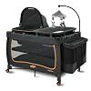Pamo Babe 6 in 1 Baby Pack and Play with Bassinet – One-Step Setup Travel Crib, Small Portable Playpen for Babies, Portable Baby Bassinet, Changing Table, Toys Bar & Extra Large Storage Bag