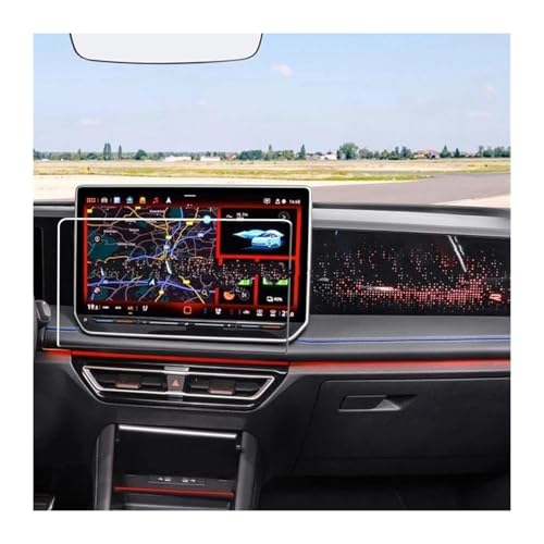 Verre trempé pour écran tactile 15 pouces VW Tiguan 3 film protection GPS