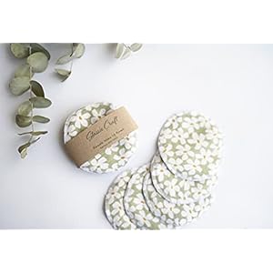 Herbruikbare make-up remover pads (10 Pack) bamboe geborsteld katoen ronden, milieuvriendelijk herbruikbare katoenen…