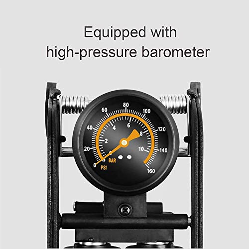 Image of Honor Double Cylinder Portable High Pressure Foot Air Pump Compressor for Car and Bike Air Pump for Motorbike,Cars,Bicycle,for Football,Cycle Pumps for Bicycle,car air Pump for tubeless.