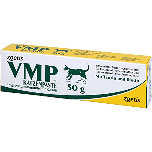 Zoetis VMP Katzenpaste | 50 g | Ergänzungsfuttermittel für Katzen | Kann dabei helfen Mangelerscheinungen auszugleichen