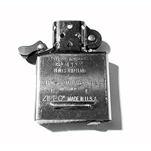 Zippo Inside Guts Silver Chrome (No Outside Case) Only Inside Insert