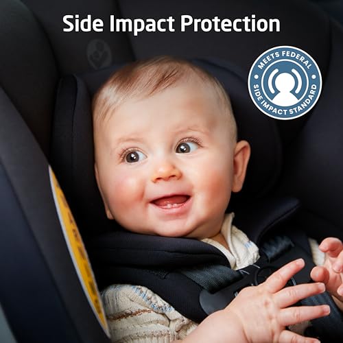 Maxi-Cosi Romi 2-in-1 Convertible Car Seat, Infant Baby Seat, Rear & Forward Facing, 5-40 lbs, 30-50 lbs, Lightweight, Latch Installation, Machine-Washable, Travel-Ready, Sea Shadow - image 3