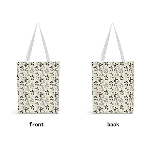 Fubido Cartoon Personalized Color Printing Canvas Tote Bag,Funny Raccoons Hearts Love,Eco-Friendly Travel Reusable Shopping Bags Makeup Bag Gift For Girls Women,Pale Pink Grey White(16 * 18 In) #TOP2