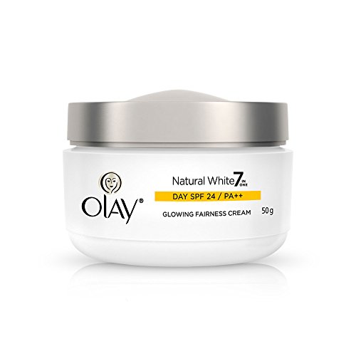 Image of Olay Natural White 7 in One Glowing Fairness SPF 24 Day Cream, 50g