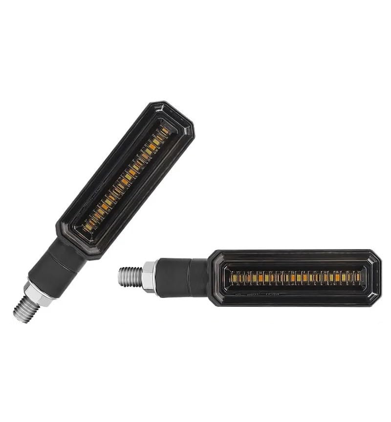 Clignotants LED 10 Mm pour Moto feu clignotant ambré 12V et feu stop motocyclette
