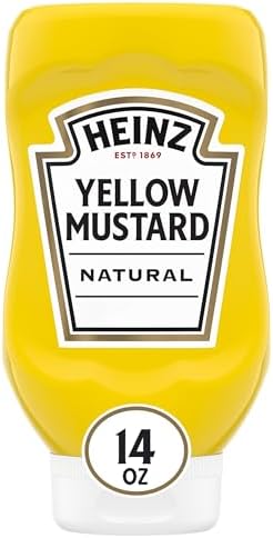 Heinz Yellow Mustard (14 oz Bottle)
