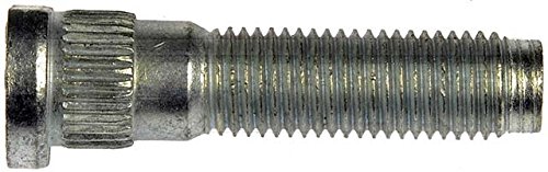 Dorman (610-416.1) 'M12-1.50' and 52.2mm Long Serrated Wheel Stud - Dorman Wheel Stud 610-416.1 - WHEEL STUD - M12-1.50 Serrated Wheel Stud - 14.86mm Knurl, 52.2mm Length - Wheel Stud - Wheel Bolt - These wheel lug studs are made of carbon steel and tested to demanding automotive industry standards to ensure strength, longevity and safety. - Ford 2007-96, Lincoln 1999-95, Mercury 2005-96
