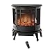 FLAME&SHADE Elektryczny piec kominkowy do użytku w pomieszczeniach, przenośny wolnostojący grzejnik pokojowy 63 cm z pilotem