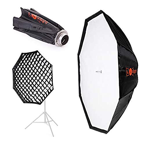 Image of 80cm Octabox Softbox & Grid | Bowens Mount | LuxLight® | Umbrella Octobox