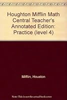 Houghton Mifflin Math Central Teacher's Annotated Edition: Practice 0395861586 Book Cover