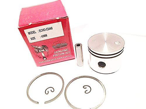 Lil Red Barn Piston Kit Fits Echo CS440 Chainsaw, 43mm, Replaces Echo Part # P021006551 2 Day Shipping to All 50 States