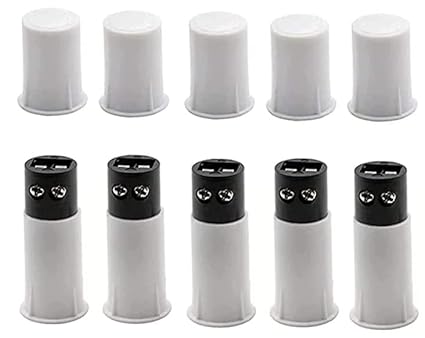 GDQLCNXB 5 Sets MC-33C Normally Closed Recessed Window Door Contact Sensor Alarm Magnetic Reed Switch