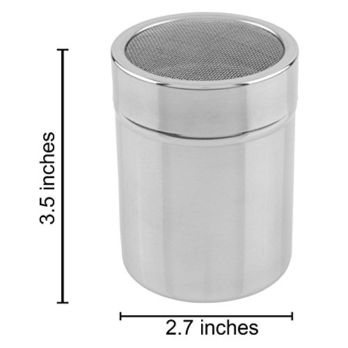 image for Cuisinox Stainless Steel Chocolate/Icing Sugar/Cocoa Powder/ Shaker Du