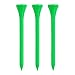 Wood Golf Tees, Neon Green, 3.25" (200 Tees)