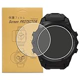 VRWOX [3-Pcs] For Teric Watch Screen Protector,Full Coverage Screen Protector HD Clear Anti-Bubble and Anti-Scratch