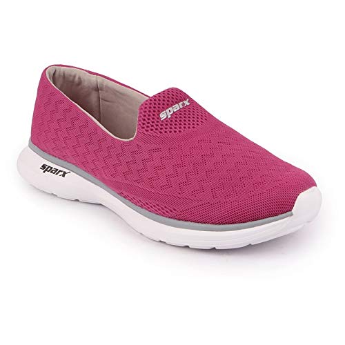 Image of Sparx Women's Sl-165 Violet Grey Running Shoe-8 Kids UK (SX0165LVLGY0008)