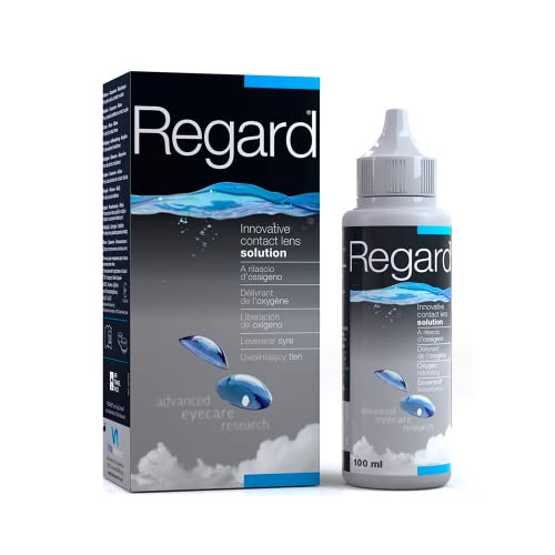 Avizor Regard | Solución Única sin Conservantes para Lentes Blandas | Limpieza, Desinfección y Humectación | Formato 100 ml