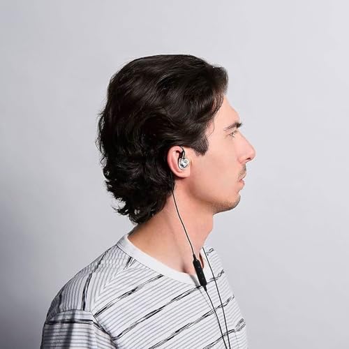 Image of Shure AONIC 4 Wired Sound Isolating Earbuds, Detailed Sound, Dual-Driver Hybrid, Secure In-Ear Fit, Detachable Cable, Durable Quality, Compatible with Apple & Android Devices - White