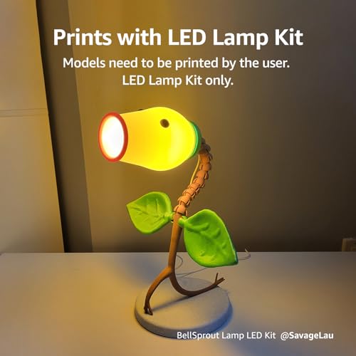 Image of Bambu Lab A1 mini 3D Printer + LED Lamp Kit, Set Up in 20 Mins, High Speed & Precision, Full-Auto Calibration & Active Flow Rate Compensation, ≤48 dB Quiet FDM 3D Printers