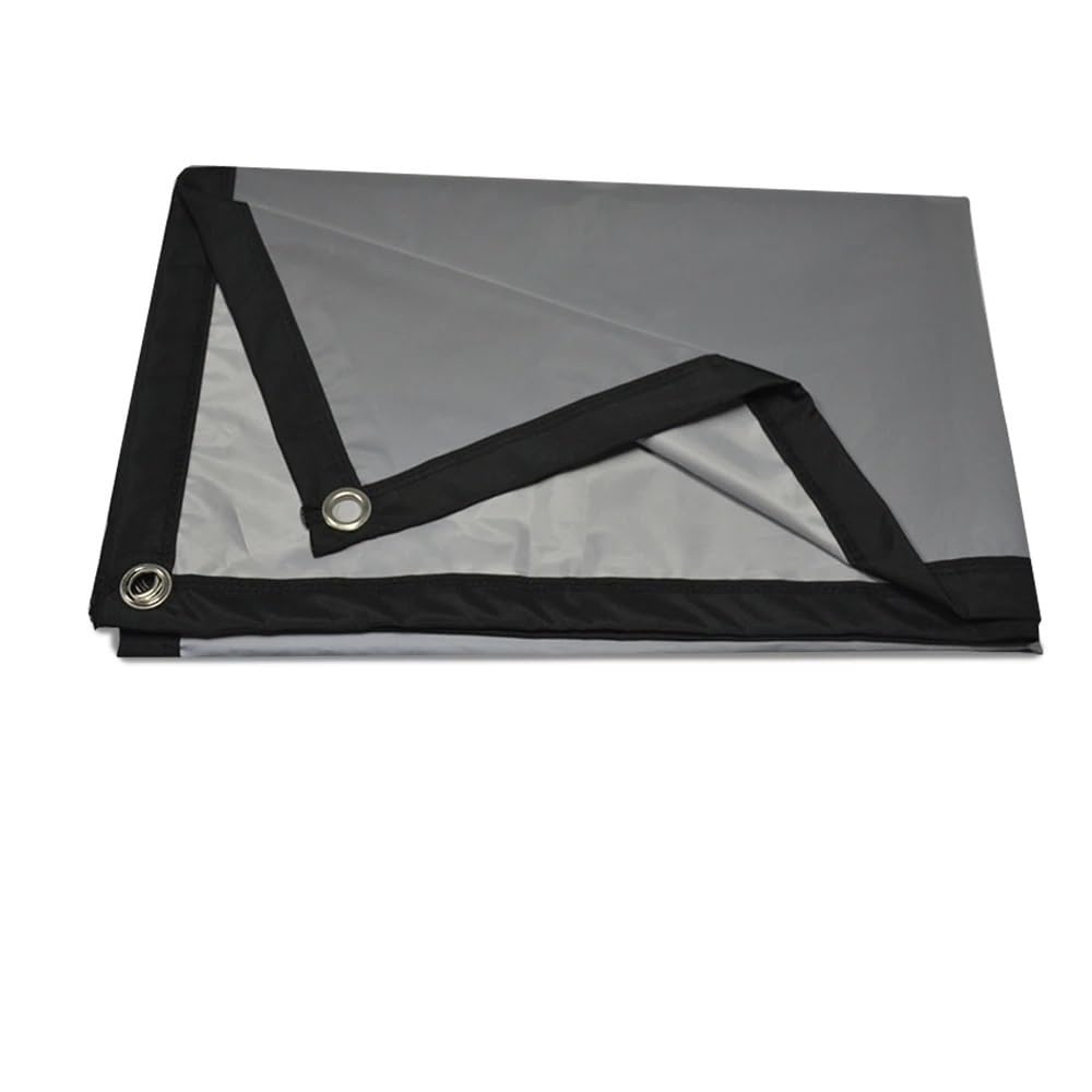Schermo per proiettore, Schermo di proiezione portatile in tela riflettente con rivestimento ottico grigio anti-luce per home theater(120 inch)