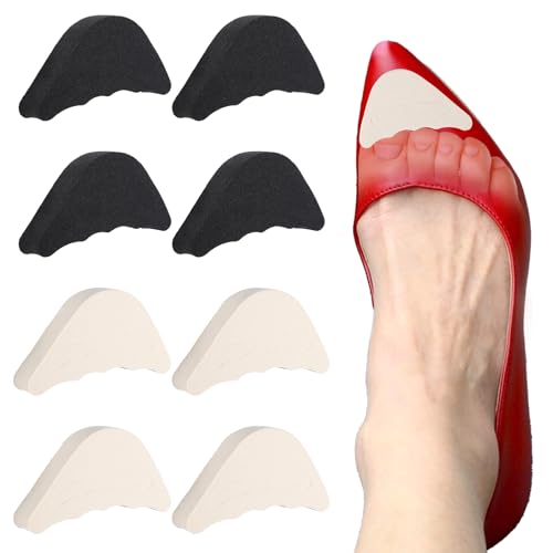 4 pares rellenos ajustables para punta de calzado miniatura 4