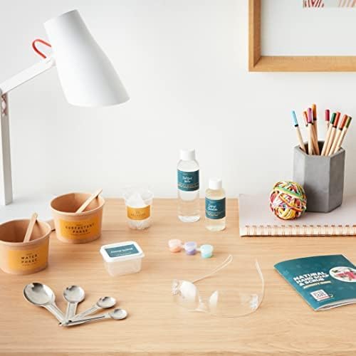 Miniatura 6 de Kit de actividades de ingeniería cosmética  Jabón de manos y exfoliante de bricolaje  Confianza y construcción de conocimiento  Regalo para niñas de