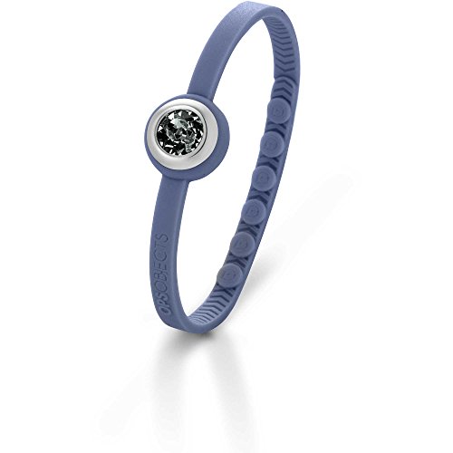 Pulsera OPS! objects Swarovski azul grisácea elegante OPSBR-414 1