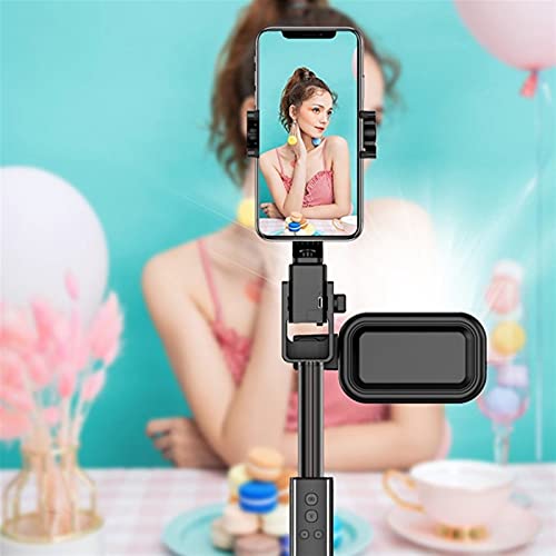 Trípode para selfie SCRUBY extensible con mando Bluetooth y luz de relleno para móviles 3