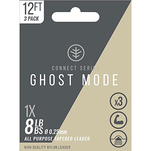 Wychwood Ghost Mode Tapers 3X 12ft Clear 8 lb