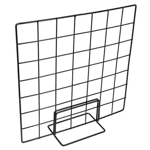 Yardenfun Soporte de Exhibición de Panel Rejilla de Escritorio con Base para Fotos y Decoración Ferias y Tiendas