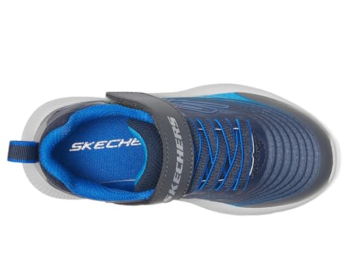 Baskets Skechers Microspec Advance garçon bleu marine running légères 28.5