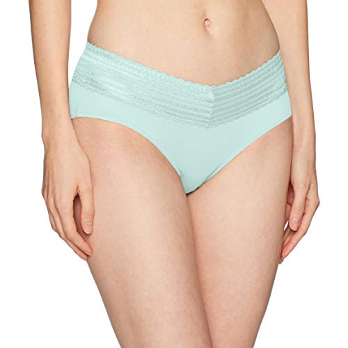 Image of Warner's womens No Pinching No Problems Dig-free Comfort Waist With Lace Cotton Hi-cut Rt2091p