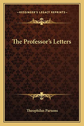 The Professor's Letters